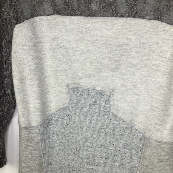 Sundance Mallorie block mixed media grey dress - Picture 3 of 15